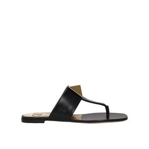 Valentino One Stud Leather Thong Sandals - NWT